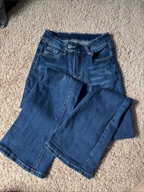 women's low rise flare jeans y2k size xs/2